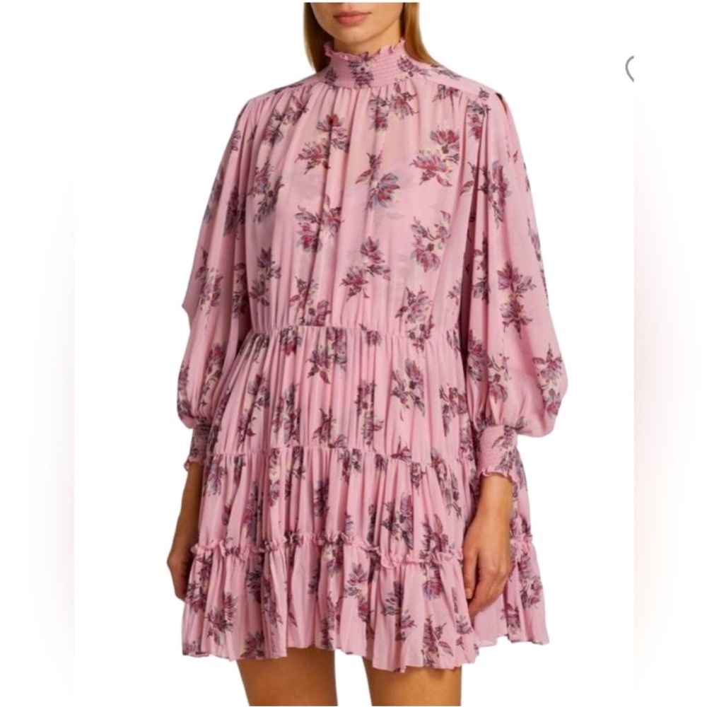 Cinq Ã Sept Corrine Tiered Minidress